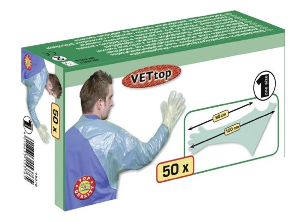 Gants vétérinaires avec protection épaule – Image 2