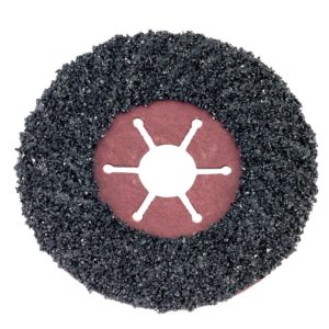 Disque à onglon abrasif noir (5 pcs)