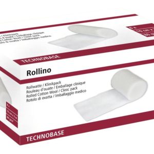 Rollino laine de coton roulée 10cm x 3 m (8pcs)