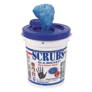 Lingettes dégraissantes pour mains et outils SCRUBS 92 pces