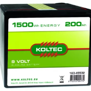 Batterie alcaline grande 200 Ah