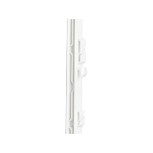 Piquet en plastique blanc, 104cm